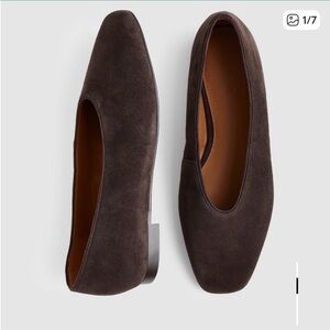 Madewell Dark Carob Mylie Ballet Flats